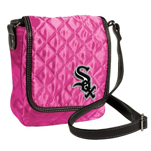 MLB Chicago White Sox Pink Quilted Purse