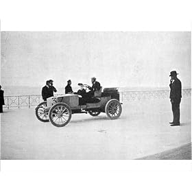 Photographic Print of Hubert le Blon, in his Gardner-Serpollet steam car, Nice, 1903 from Heritage-Images