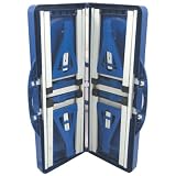 design Folding Table and Stool Set - Blue
