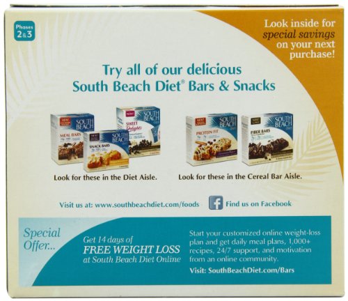 South Beach Diet Snack Bar, Fudgy Chocolate Mint, 5 Count
