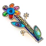 Blooming Flower Mezuzah from the Artazia Collection #802 GM