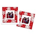 Holiday Coaster Set - Red & White