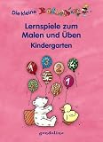 Lernspiele zum Malen und &Uuml;ben - Kindergarten: (Motiv Ballons) - 