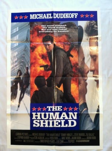 The Human Shield Movie Poster (27 x 40 Inches - 69cm x 102cm) (1991) -(Michael Dudikoff)(Tommy Hinkley)(Steve Inwood)