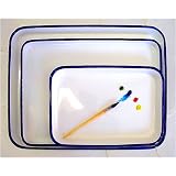 Watercolor Palette 7-1/2 x 11 inches Butcher Tray