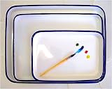 Watercolor Palette 7-1/2 x 11 inches Butcher Tray