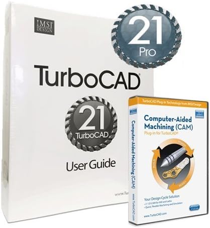 TurboCAD Pro 21 Standard Edition &amp; CAM Plug In for 21