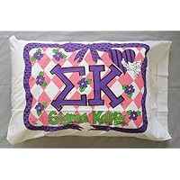 Bunnies and Bows - Sigma Kappa - Personalized Pillowcase