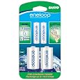 eneloop NEW 2000mAh Typical, 1900mAh Minimum, 1500 cycle, 2 Pack AA, Ni-MH Pre-Charged Rechargeable Batteries with 