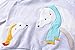 Fiream Girls 2 Piece Cute Cartoon Cotton Long Sleeve set(Polarbear,2T)