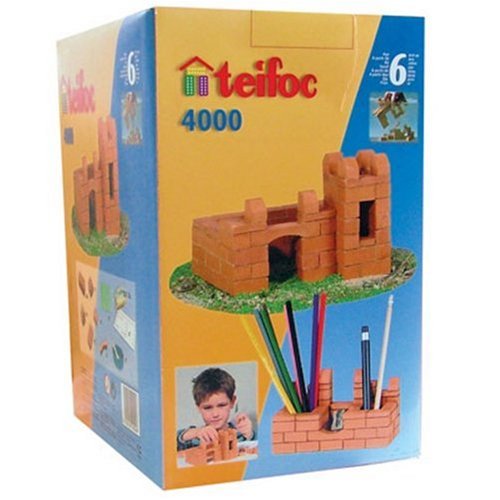 Teifoc TEI 4000 - Steinbaukasten Burg und Schreibtisch