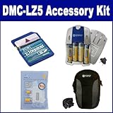 Panasonic Lumix DMC-LZ5 Digital Camera Accessory Kit includes: ZELCKSG Care ....
