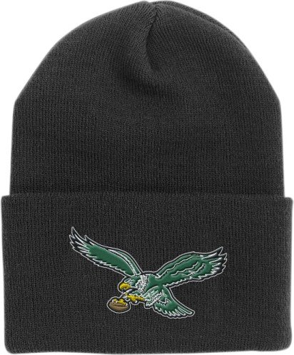 Philadelphia Eagles Retro Throwback Logo Cuffed Knit Hat