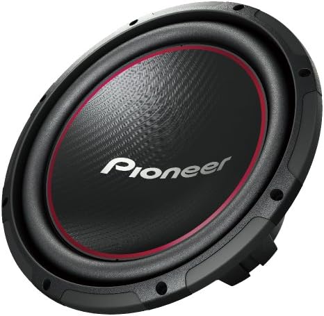 Pioneer TS-A250D4 10 Inch 1300 Watts Max Power Dual 4-Ohm Voice Coil A Series Car Audio Stereo Subwoofer Loudspeakers