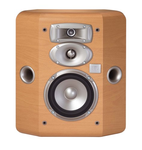 JBL L810BE 5.25-Inch 3-Way Wall-Mountable Bookshelf Satellite Loudspeaker (Beech)