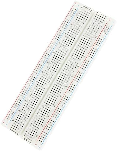 Greatwell Solderless Plug-in BreadBoard 830 tie-points Rectangular Adhesive Back Solderless Prototype Bread Board MB-102 Test Develop DIY