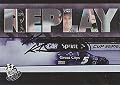 AUTOGRAPHED Kasey Kahne 2014 Press Pass Racing REPLAY (Bristol Win Burnout) Chrome Insert NASCAR Signed Collectible Trading Card with COA