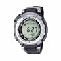 Casio Men's Pathfinder Multi-Band Solar Atomic Black Watch #PAW1300-1V
