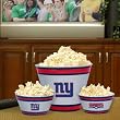 New York Giants Memory Company Team Melamine 3-Piece Bowl Set NFL Football Fan Shop Sports Team Merchandise