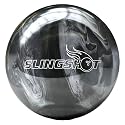 Brunswick Slingshot Bowling Ball- Silver/Black
