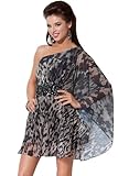 Jovani 171175, One Shoulder Chiffon Print Dress