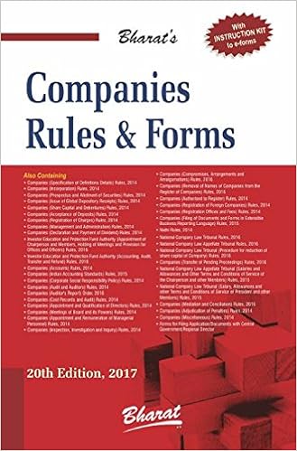 COMPANIES RULES & FORMS