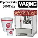 Waring WPM40 Popcorn Maker 600 Watts With One Large, One Small Popcorn Bowl