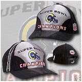 ST. LOUIS 1999 RAMS 2000 SUPER BOWL CHAMPS CAP HAT NEW
