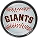 San Francisco Giants Multicolor Round Party Plates - 9