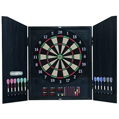 Carromco 99662 - Elektronische Dartscheibe "Meteor 901 Cabinet + Adapter"