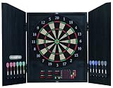 Carromco 99662 - Elektronische Dartscheibe "Meteor 901 Cabinet + Adapter"