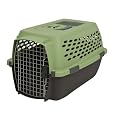 Petmate Ultra Vari Kennel 24 Inch Pet Carrier, For Pets 15-20 Pounds,  Moss Bank/Brown