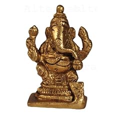 Alterras - Figur: Ganesha klein, vierarmig (HxB: 6x4cm)