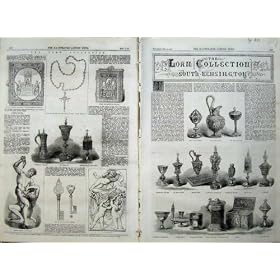 1862 LOAN COLLECTION GILT EWER TANKARD STATUE CROMWELL