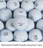 Links Choice Refinished Assorted Maxfli Noodle 3-Dozen Golf Balls