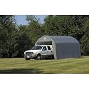 ShelterLogic 12Ft.W Homestead Barn Style Garage - 20ft.L x 12ft.W x 9ft.H, Model# 97053