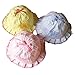 Pusheng Girls Infant Butterfly Bowknot Sun Hat Toddler Bucket Cap