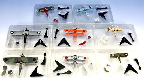 複葉機コレクション BIPLANE COLLECTION ソードフィッシュ 赤とんぼ エフトイズ（全１２種フルセット）