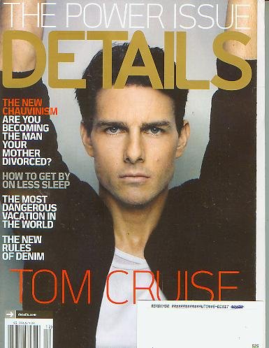 Details Magazine December 2008 Tom Cruise (The Power Issue)