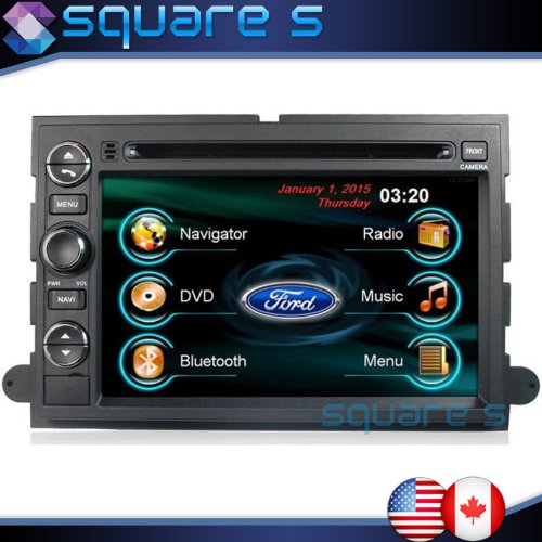 2009-2012 Ford E-150 E-250 E-350 2005-2006 Ford Focus 2005-2007 Freestyle 2004-2007 Freestar 2008-2009 Taurus 2005-2007 Five Hundred In-dash DVD GPS Navigation Stereo Bluetooth Hands-free Steering Wheel Controls Touch Screen iPod iPhone-Ready Deck AV Receiver CD Player Stereo Video Audio Square S SS-9080FX Rear View Camera option OEM Replacement On Sale