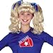 Girls Cheerleader Costume Wig