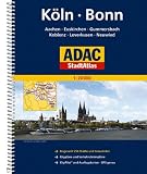ADAC Stadtatlanten, Gro&szlig;raum St&auml;dte- und Gemeindeatlas K&ouml;ln, Bonn, Aachen, Koblenz: Aachen, Euskirchen, Gummersbach, Koblenz, Leverkusen, Neuwied - .. - CityPilot und Ausflugskarten - GPS-genau - ADAC Kartografie