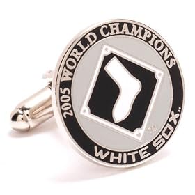 Chicago White Sox 2005 MLB Champions Pair of Cufflinks