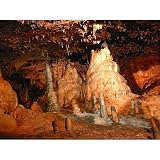 Cave (Stalactites and Stalagmites) Art Poster Print - 11x17