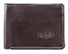 Big Skinny Men's Leather L-Shape Wallet Black