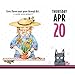 Mary Engelbreit Life Happens 2017 Day-to-Day Daily Desk Boxed Calendar