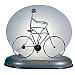 Solar Powered Bicycle Rider Desk Lamp Great Gift!