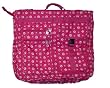 Designer Garment Bag Full Sized 46" Bag Raspberry Paw (Dog Paw Print) Raspberry with White Paw Prints
