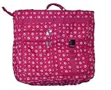 Designer Garment Bag Full Sized 46" Bag Raspberry Paw (Dog Paw Print) Raspberry with White Paw Prints