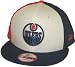 Mens Edmonton Oilers Tri Block 9Fifty Adjustable Snapback - M/L